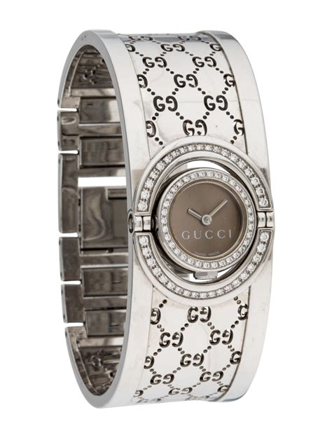 www gucci ladies watches|gucci ladies watch with diamonds.